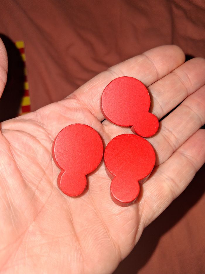 Jeux de dames en bois - photo numéro 4