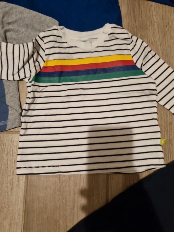 Lot de 7 t-shirt manches longues 6 mois - photo numéro 7