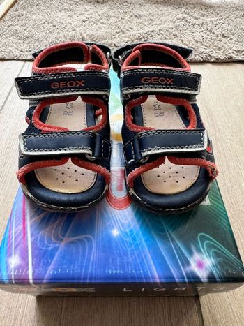 Sandales Geox 22 bleu orange