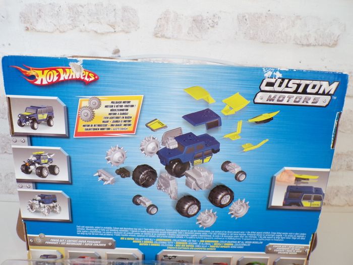 Voiture 4x4 Hotwheels - Hot Wheels - Custom Motors (J21) - photo numéro 3