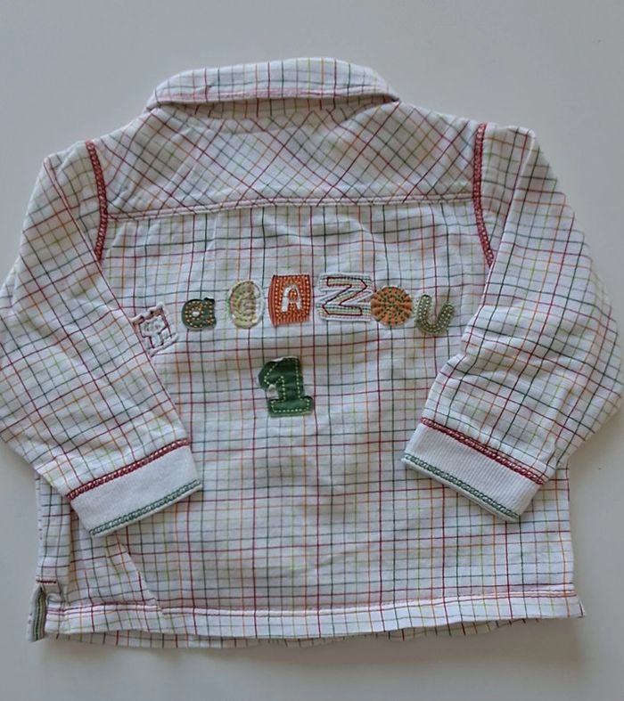 Chemise manches longues Sergent Major 6 mois - photo numéro 3