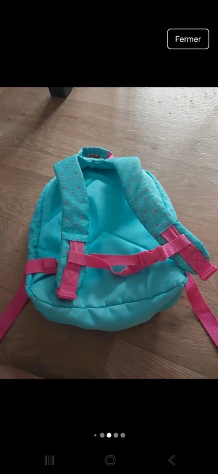 Sac a dos reine des neiges - photo numéro 4