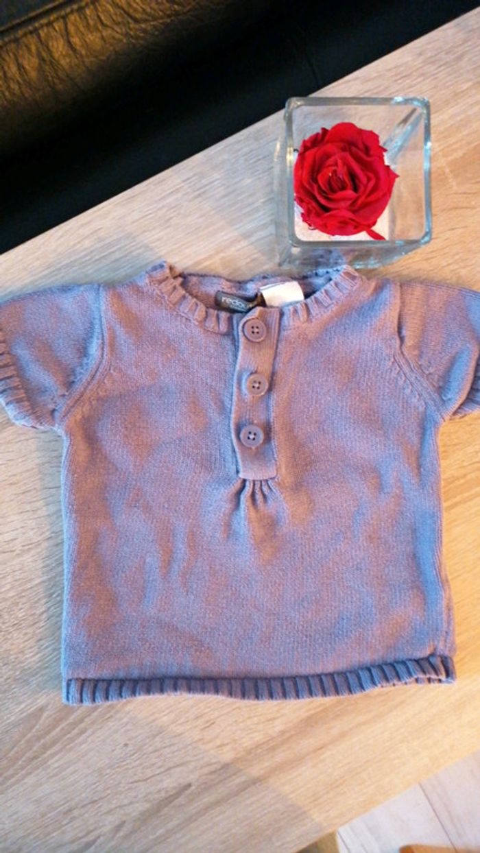 Pull sans manches 9mois la redoute création