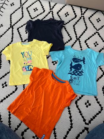 Lot teeshirt 6 mois