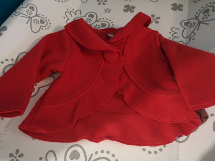 🎀🎄Petite veste rouge chic 6 mois Noel