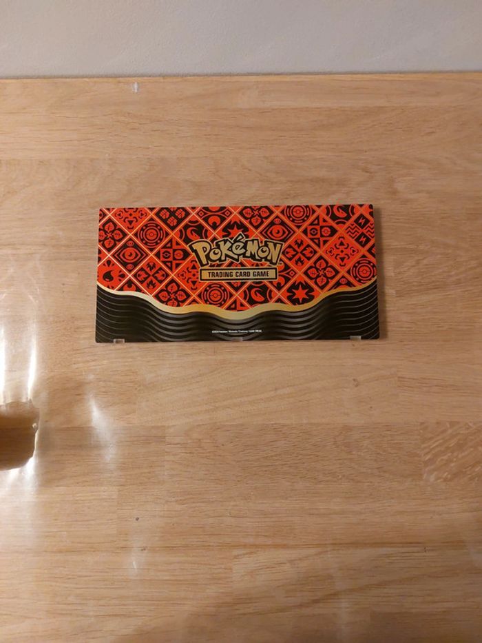 Porte carte pokemon rouge - photo numéro 2