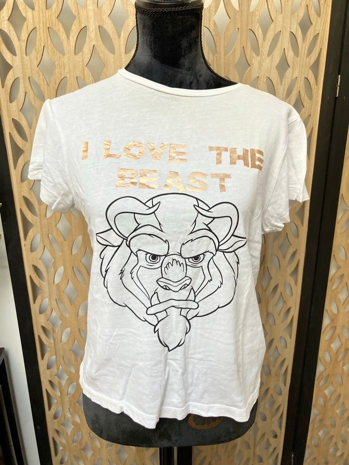 T shirt taille 40 belle et la bête
