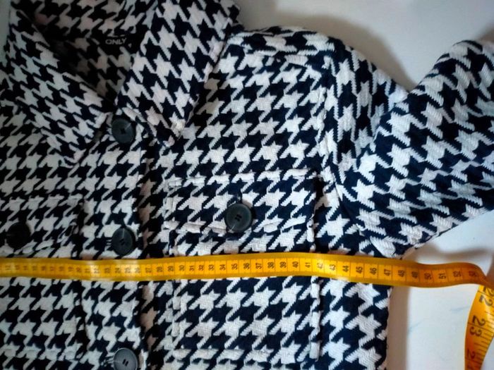 Veste courte pied-de-poule ONLY – XS - photo numéro 9