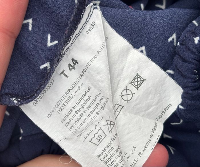 Blouse à motif cache-cœur – Taille 44 – La Halle - photo numéro 8