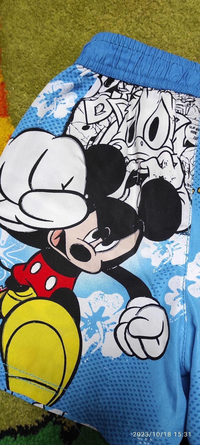 Bermuda de bain Mickey 6 ans - photo numéro 9