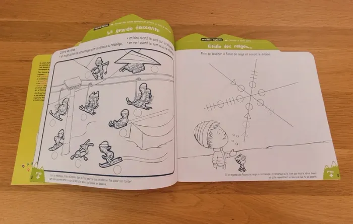 Livre d'activité pour enfants : "La montagne" - Comme neuf - photo numéro 4