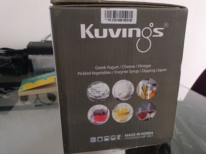 Kuvings Greek Yogurt & Cheese Maker – Machine a fermenter Neuf - photo numéro 8