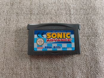 Jeu gameboy advance sonic