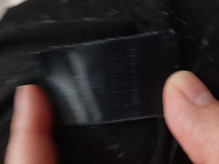 haut manches longues noir moucheté cop copine taille S - photo numéro 3