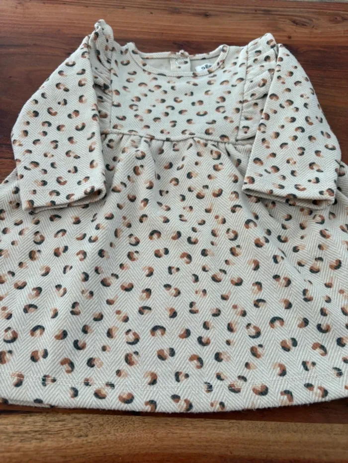 Robe léopard 12 mois - photo numéro 2