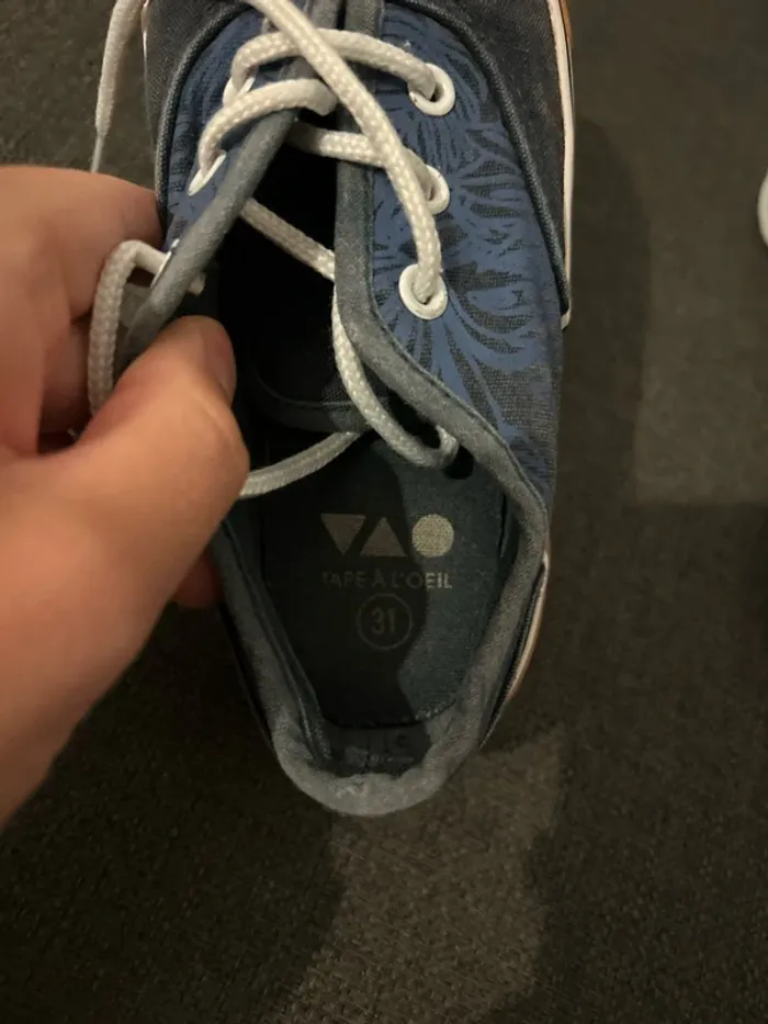 Chaussures à lacet garçon taille 31 - photo numéro 4