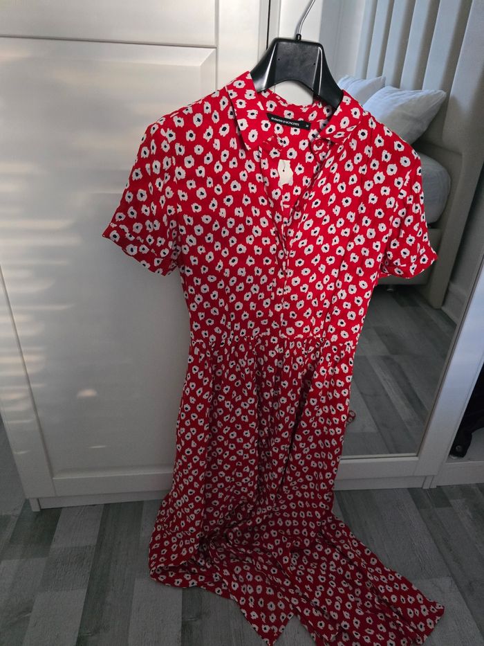 Robe imprimée fleurs neuf - photo numéro 2