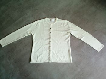 gilet vert clair taille 2 Camaieu