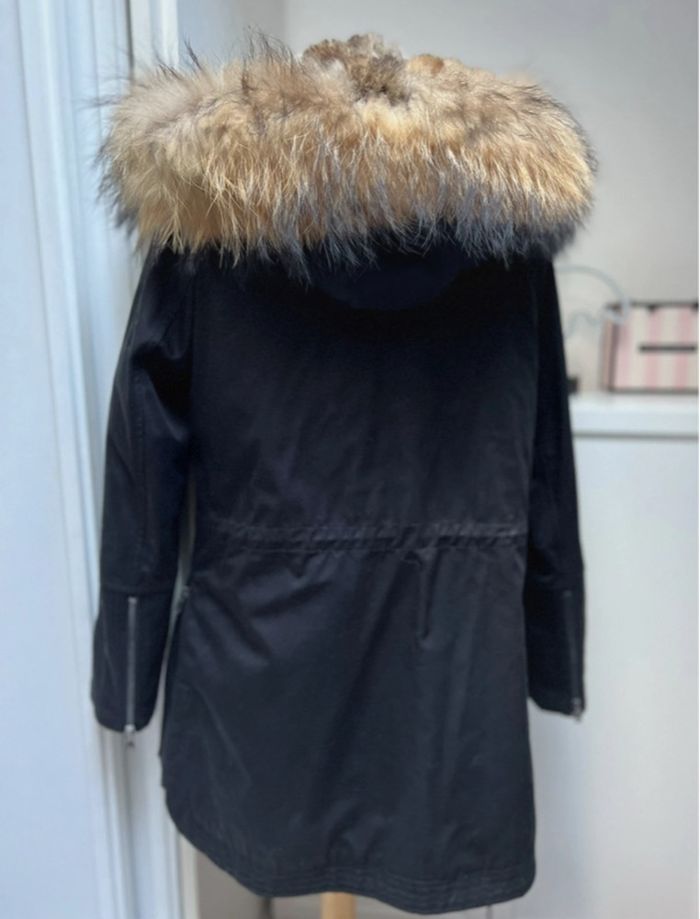 Parka Piria Zapa  capuche fourrure - photo numéro 2