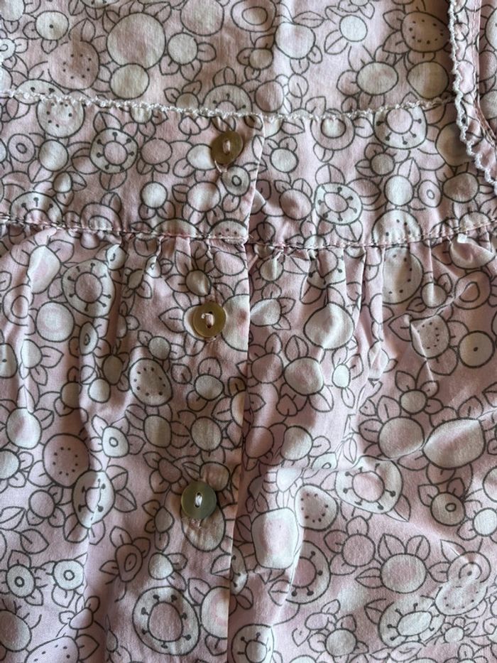 Blouse fleurie Boboli 3 ans - photo numéro 3