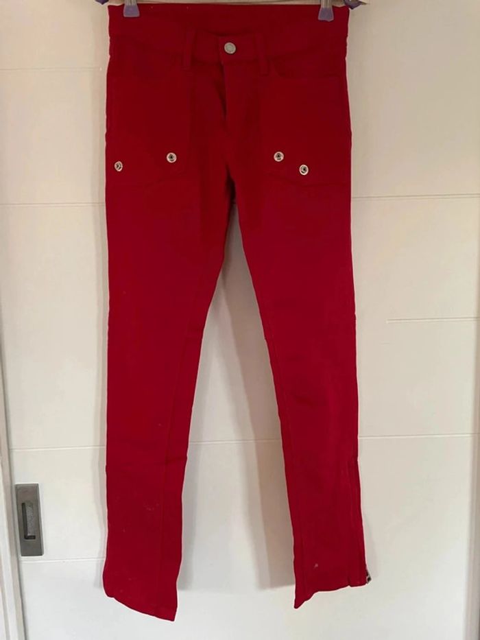 Pantalon rouge Evrell Zadig & Voltaire - photo numéro 2