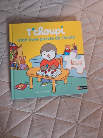 Livre puzzles T'choupi