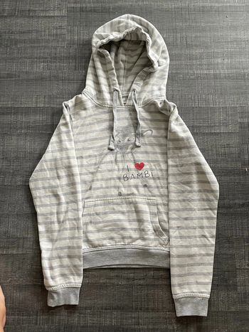 Sweat à capuche taille 34 Disney bambi