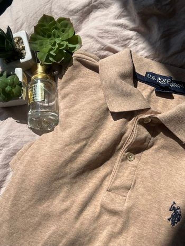 Polo Us Polo Assn Beige crème / Taille M - photo numéro 2