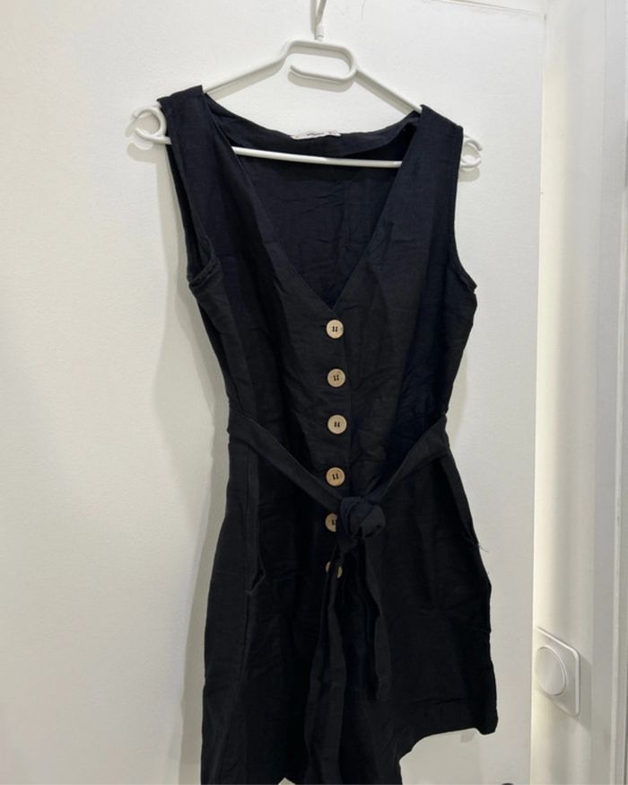 Combinaison short Mango taille S Noir - photo numéro 2