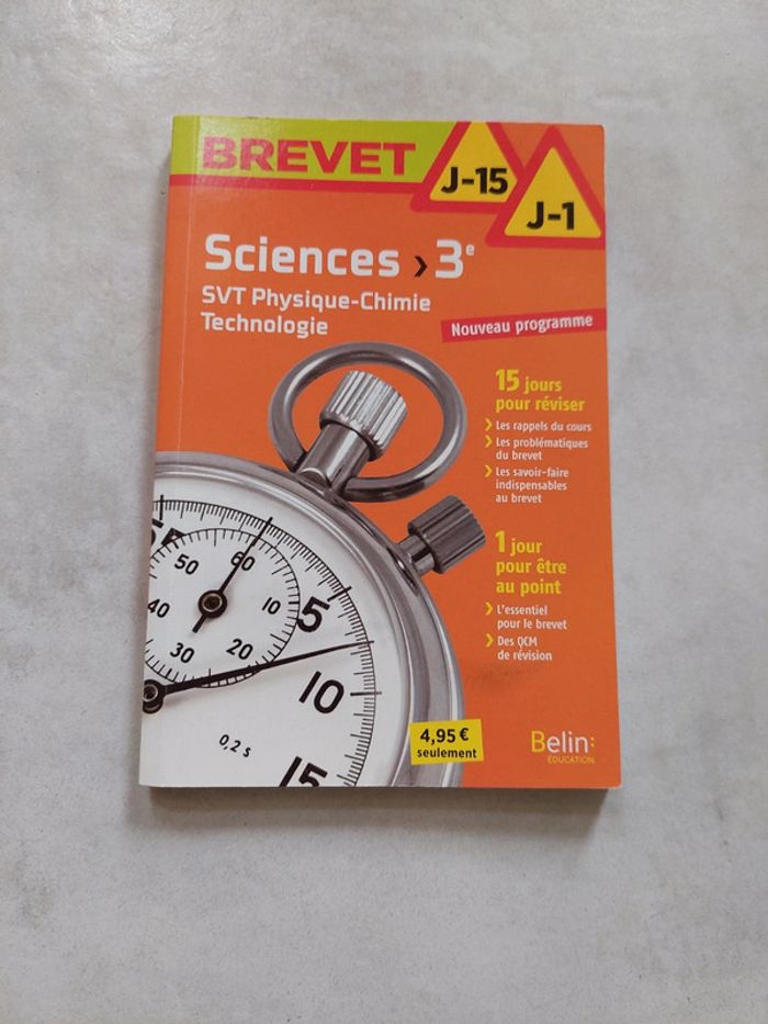 Brevet sciences 3eme
