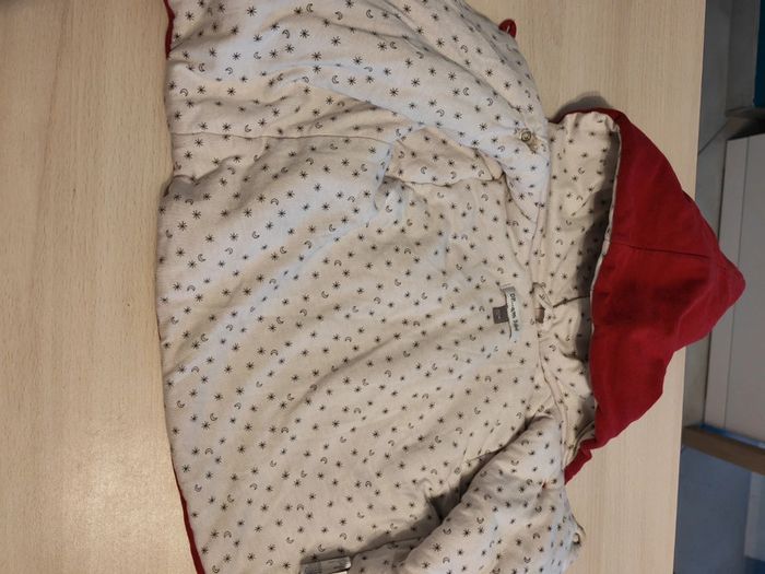 Manteau rouge 12 mois dpam - photo numéro 4