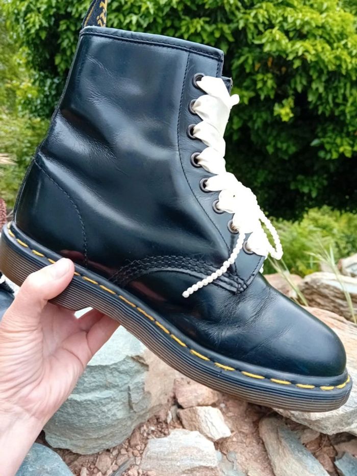 Dr. Martens made in England 🇬🇧 custom noeuds perles uk6 39 - photo numéro 6