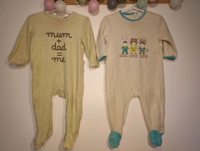 Lot 2 pyjamas