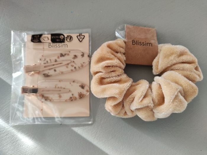 Lot barrettes et chouchou