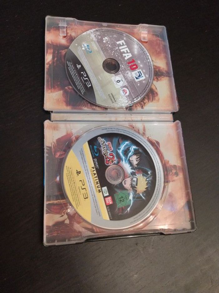 Jeux PS 3 : FIFA 10 et Naruto storm 2