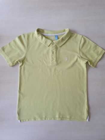 Polo vert Okaidi - taille 12 ans
