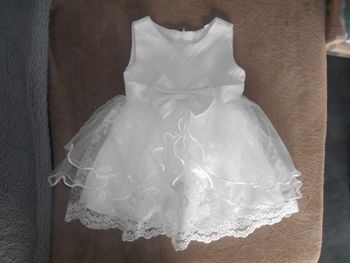 Robe de cérémonie, taille: 70 cm (correspond à du 18 mois)