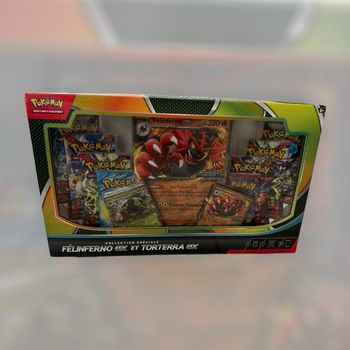 🔥🌿 Coffret Pokémon – Collection spéciale Félinferno-ex & Torterra-ex