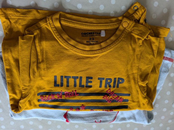 Lot de 10 t-shirts ML 2 ans - photo numéro 9