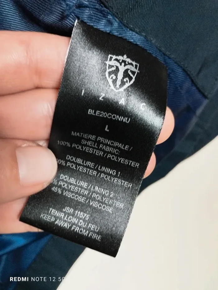 Parka Multipoches Bleu marine IZAC taille L - photo numéro 13