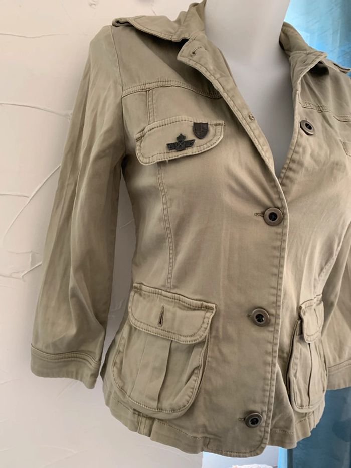 Veste blazer armée TRF (Zara) taille 38 - photo numéro 7