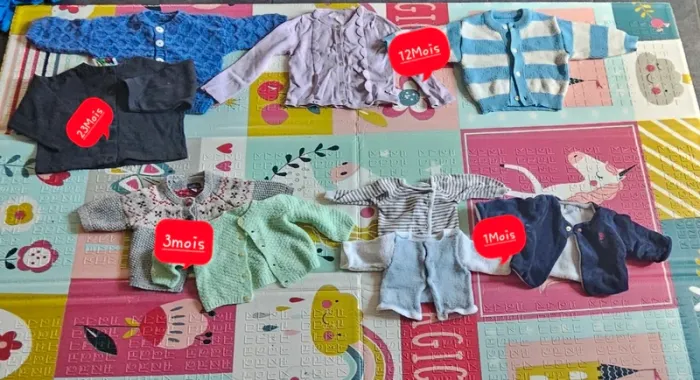 Gros Lot vêtements  (+ De 50 Articles) Bébé Garçon/Mixte + De 50 Articles - photo numéro 11