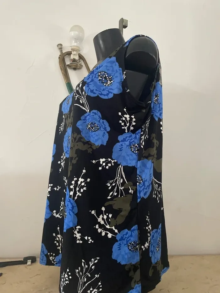 Débardeur pour femme bleue n°412 - photo numéro 3