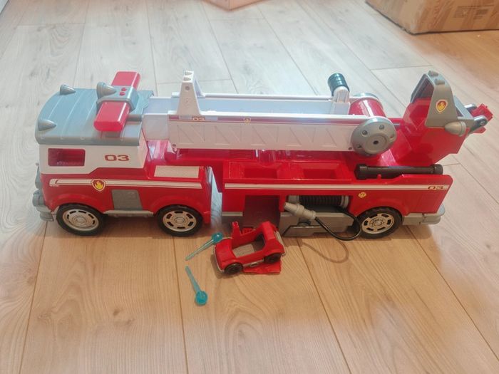 Camion gros format 65 cm Marcus pat patrouille