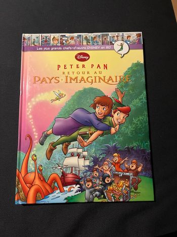 Bande dessinée pour enfants Disney Peter pan retour au pays imaginaire