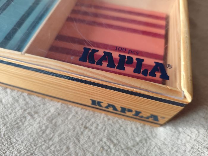 Kapla couleur coffret octocolor de 100 planches multicolore jeu en bois - photo numéro 10
