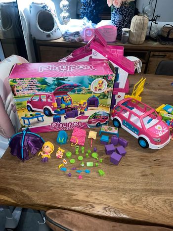 Pinypon camping complet avec boîte 🌸
