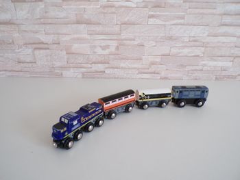 Train en bois - Wagons - Style Brio (J30)