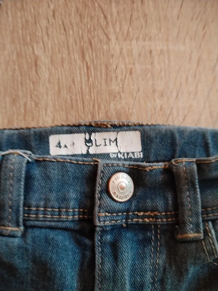 Jeans slim 4 ans Kiabi - photo numéro 3
