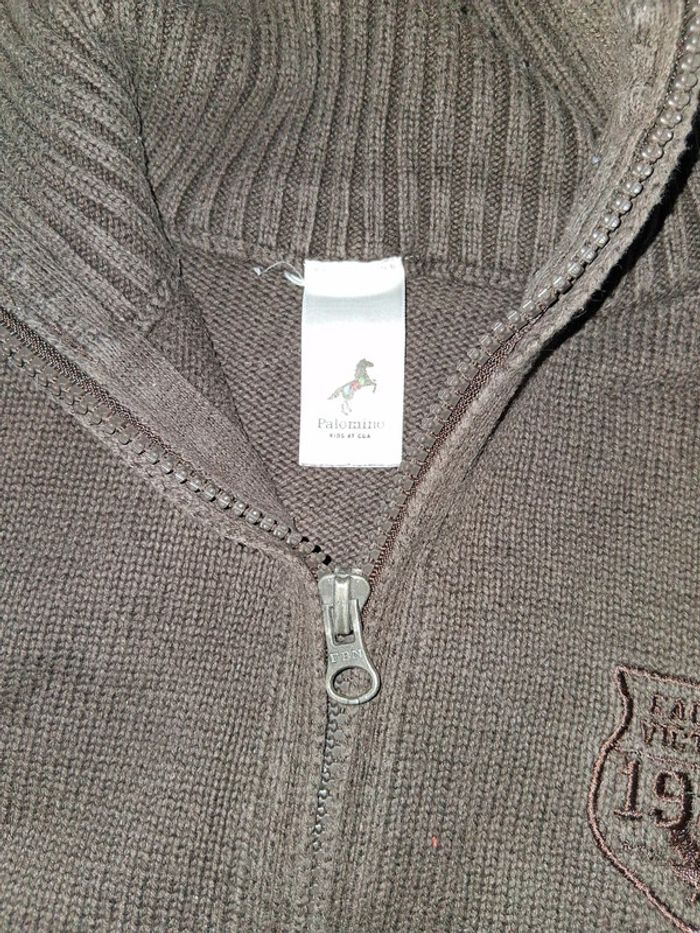 Gilet palomino 6 ans marron - photo numéro 2